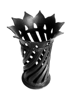 6074181644.jpg Каслинское чугунное литьё; Статуэтка винтажная "Карандашница Водоросли"
