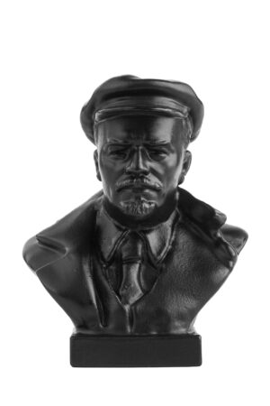 Бюст "Ленин в кепке". Чугунное литьё