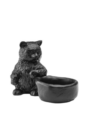 6981040898.jpg Подсвечник винтажный "Котик лев". Чугунное литье