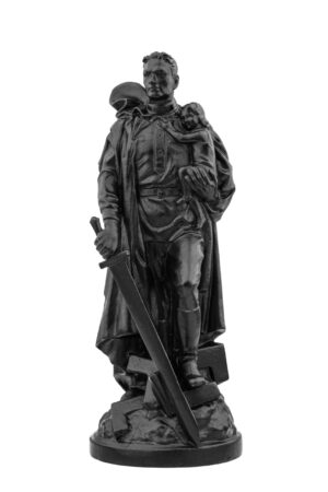 10274553280.jpg Статуэтка "Воин-освободитель". Чугунное литьё