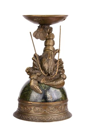 14986735157.jpg Подсвечник "Рак". Бронзовое литьё