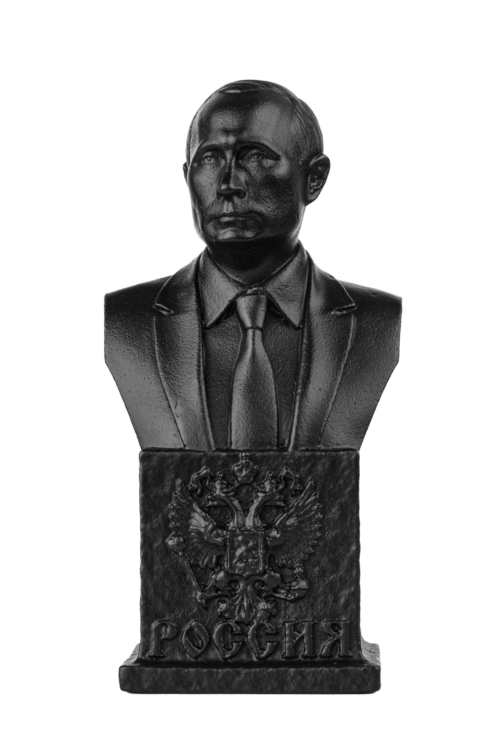 Бюст "Путин В.В.". Чугунное литьё